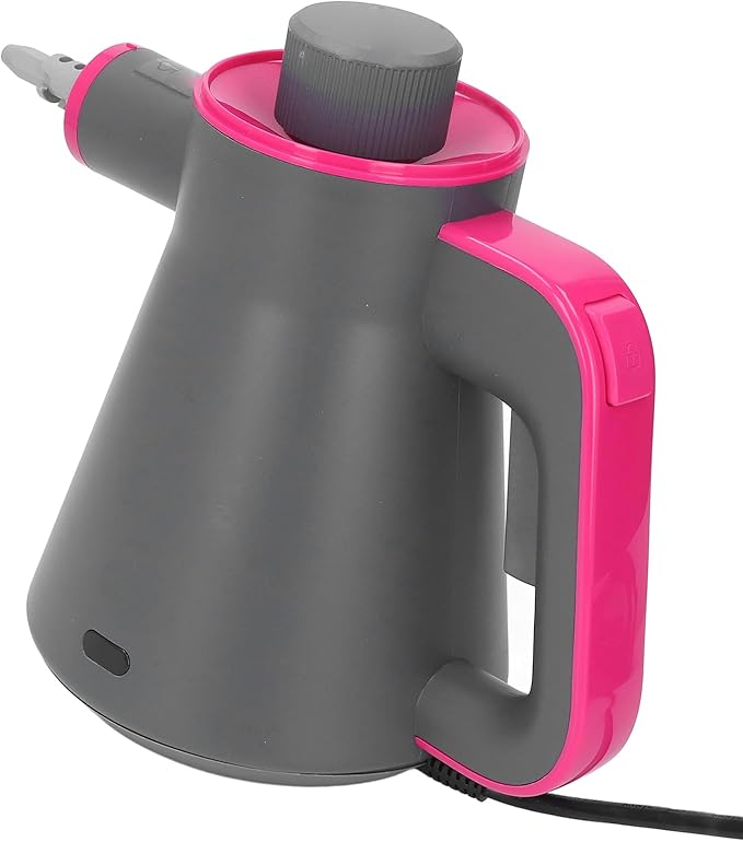 Handheld Steam Cleaner 1000W Multipurpose Steam Cleaner for Home Car Bathroom Grease with Accessories and Safety Valve (US Plug 110v)