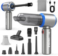 Mini Vacuum Cleaner 2 in 1 27000PA Brushless Car Vacuum &amp250000RPM Air Duster 9000mAh Battery Air Blower Wireless Handheld Vacuum for CarOffice and Home
