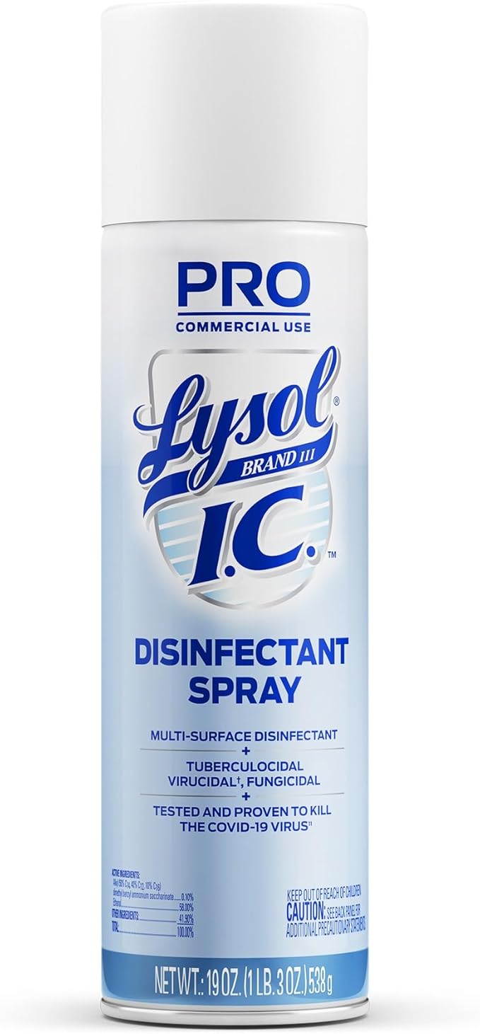 Lysol® I.C. Disinfectant Aerosol Spray 19 Oz Can Case Of 12