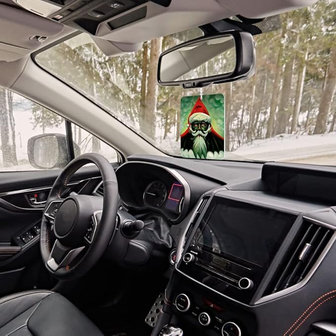 Christmas Design Car Freshener Set of 6 - Horror Car Air Freshener - Themed Air Freshener for Car