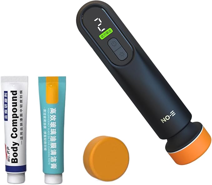 Portable Car Window Glass Cleaner with Build In Battery Efficient Oil Film Remover Tool for Long Lasting Performances