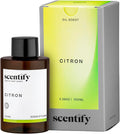 Scentify Citron Aroma Oil Refill Scent for Oil Diffusers - Lemon Jasmine Musk Woods Scents - Luxurious Relaxing Aromatherapy Diffuser Fragrance 100ml 3.38 oz