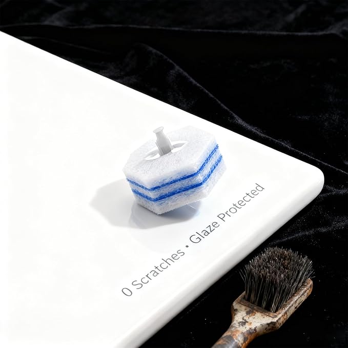 100pcs Toilet Wand Refills Compatible with Clorox | Disposable Replacement Brush Heads for Effortless Cleaning (No Handle Included)