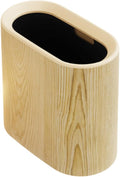 Yajuyi Trash Can Waste Paper Bucket Toilet Wastebasket Restroom Waste Basket for Office Without Lid