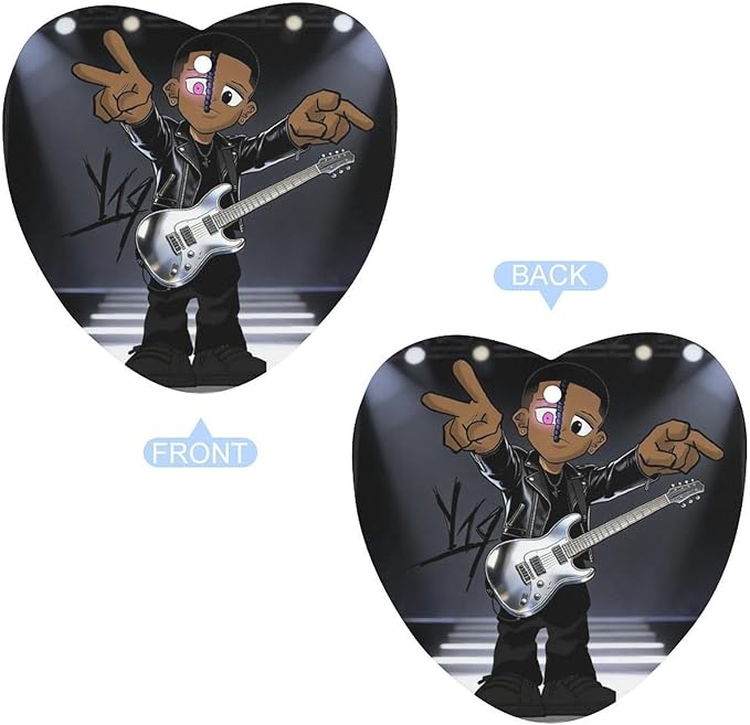 5PCS Car Air Freshener Hanging Personalized Double Sided Stage Rocker Car Fresheners Long Lasting New Cars Scents Cute Automotive Freshies for Closets Drawers (tea)