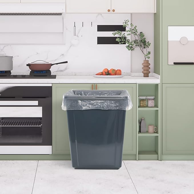 Gainhope 18 Gallon Trash Bag Large Kitchen Trash Bag Tall Kitchen Garbage Bags 100 Counts