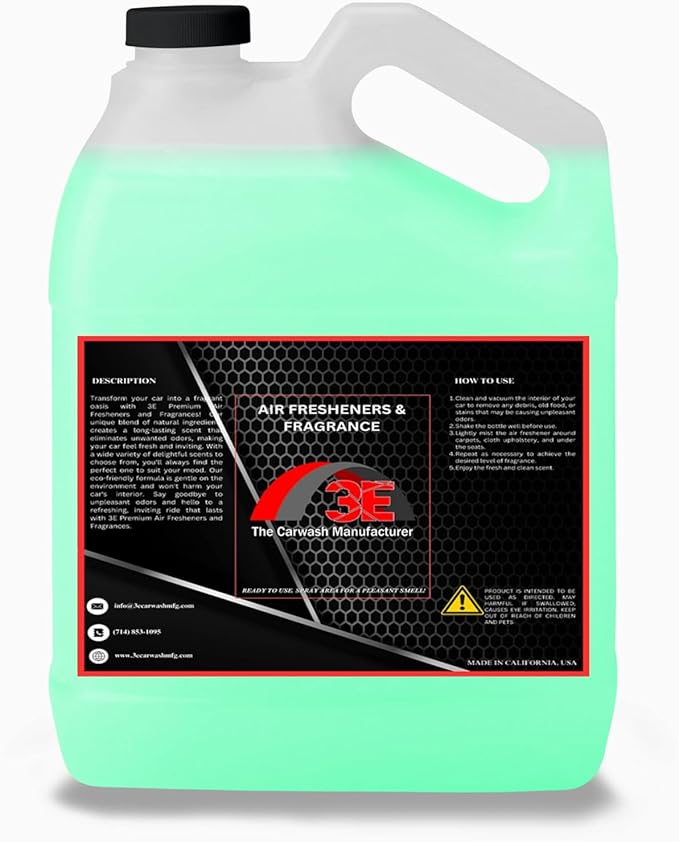Car Air Freshener Concentrate 128 fl oz Professional Automotive Interior Fragrance Ready to Use Liquid Multiple Scents (Pine)