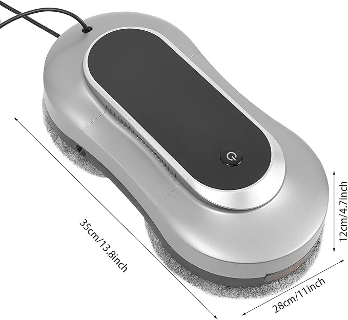 Window Cleaner Robot Smart Glass Cleaning Robot with Automatic Water Spray for Windows Mirrors Glass Doors Window Glass Tiles