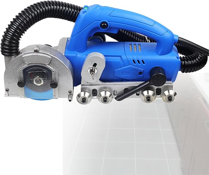 Electric Tile Gaps Crevice Cleaning Machine Grout Removal Tool 1200W 9000 RPM for Ceramic Tile Repair and Regrouting in Renovation Projects Standardconfiguration