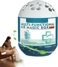 Indoor Air Purification Dust Removal Magic Box Dust Control Odor Absorbing Magic Box Plant Extract Formula Multi-Purpose Room Deodorizer for Home Bedroom Closet Office (120g*1pc)