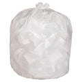 Genuine Joe GJO02312 Heavy Duty Low-Density Kitchen Trash Bag 13 Gallon Capacity 31 Width x 24 Height x 0.85 mil Thickness White (Box of 150)