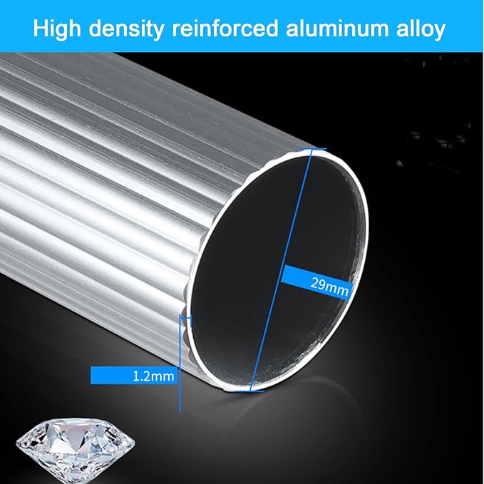 3-12M Window Cleaning Pole Water Fed Extendable Cleaner Window Cleaner Kit Conservatory Roof 30Cm Brush Head for Photovoltaic Panel Cleaningtrucks Windows/4M/13.1Ft