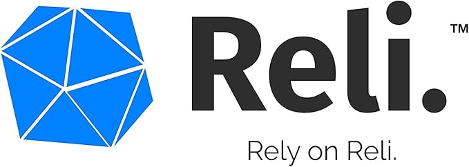 Reli. Contractor Garbage Bags 55 Gallon | 20 Trash Bags | Heavy Duty | Black Contractor