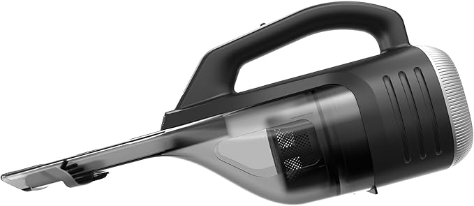 BLACK+DECKER Dustbuster Reveal Handheld Vacuum Cordless Car Vacuum Portable Cordless LED Light Long Run Time Rechargeable Lightweight Dust Buster Includes Crevice Tool Charging Base (HLVD320B42)
