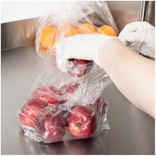 Inteplast Group PB080418R Get Reddi Food &amp Poly Bag 8 x 4 x 18 8-Quart 0.68 Mil Clear (Case of 1000)