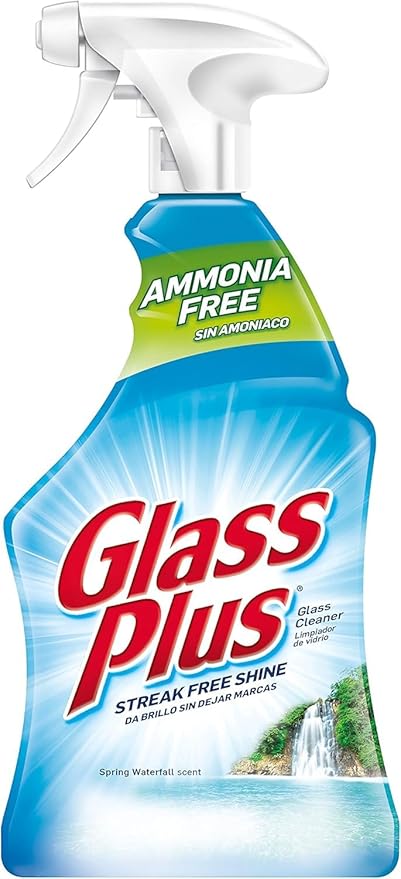 Glass Plus Glass Cleaner Multi-Surface Glass Cleaner 32 oz (Packaging May Vary) (Pack of 4)