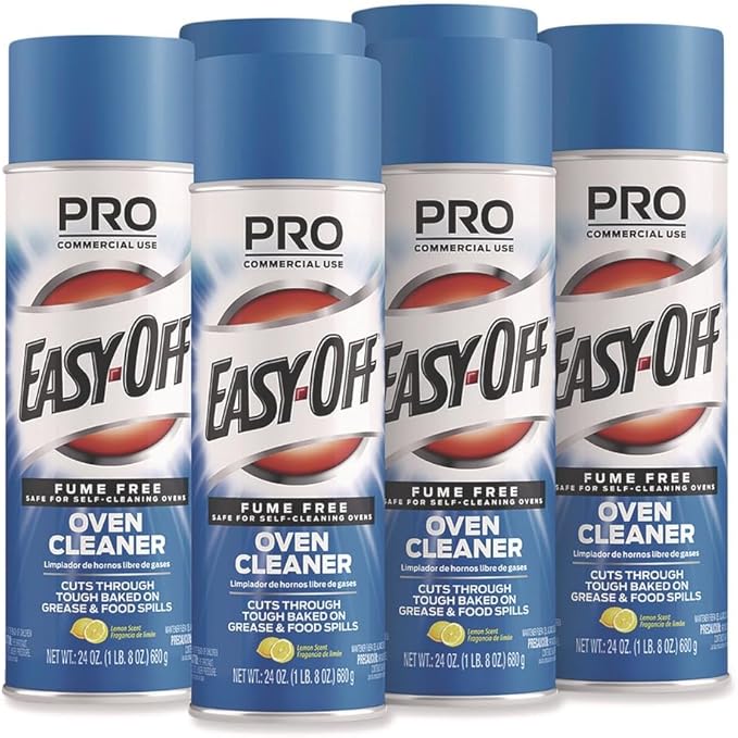 Fume Free Max Oven Cleaner Foam Lemon 24 Oz Aerosol Spray 6/carton