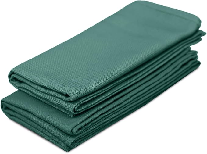 Avalon Towels Surgical Huck Towels (Pack of 24) Size 17x26 Inches 100% Cotton Cleaning Cloths Multi-Purpose Perfect for Hospitals and Home (Green)