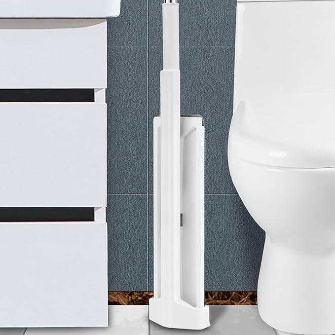 Floor Scrubber Mop - 126*36*11cm/49.61*14.17*4.33 Inches Tile Floor Scrubber Mop Self-Cleaning Bucket System Microfiber Flat Mops with Stainless Steel Handle | Wet Dry Dust Mopp for Convenient Pract