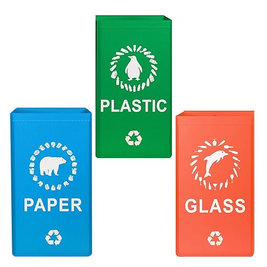 Large Open Trash Bag Leakproof Design Efficient Waste Disposal Bag Organization Bags for Garbage Collection Home Use Trash Bags