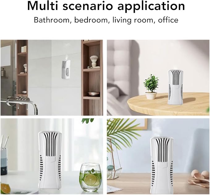 Automatic Air Freshener Spray Dispenser Wall Mounted Fragrance Machine for Home Hotel Spa Gym Retail Store