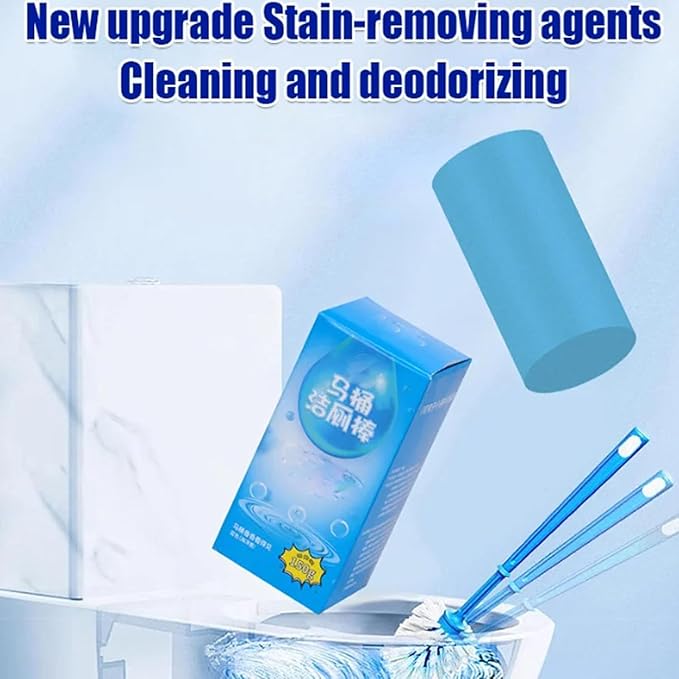 Upgraded Concentrated Descaling Toilet Cleaning Stick Concentrated Descaling Toilet Cleaning Stick Toilet Cleaning Powerful Descaling Toilet Bowl Cleaners Stick (3PC Green)