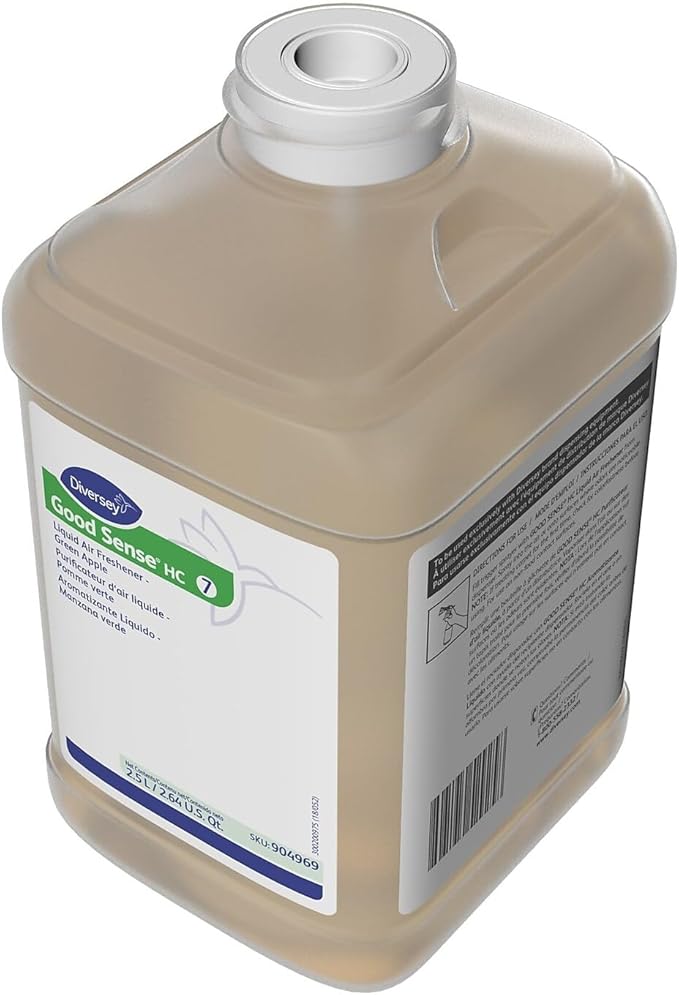 Good Sense HC Air Freshener for Diversey J-Fill Green Apple 2.5 L / 2.64 U.S. Qt. 2/Carton (904969)