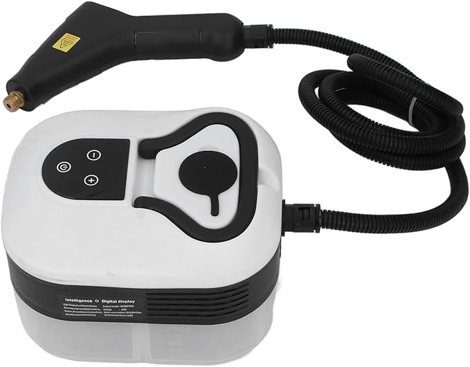 Handheld Steam Cleaner Portable High Temperature Pressurized Steam Cleaner 1200ml Large Water Tank with 6 Level Adjustable Steam Multipurpose Steam Cleaner for Home Furniture