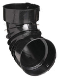 Corrugated Drain Elbow 6 in. L Single