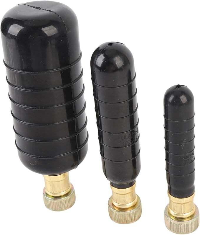 Rubber Drain Bladder Kit for 1 to 6 Inch Drain Pipes Bathroom Kitchen Sinks Unclog Bladders 3PCS DRAIN KIT