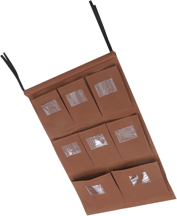 Heavy Duty Cleaning Supply Storage Bag for Housekeeping Carts Versatile Organizer for External Trash Bags and Cleaning Supplies Elegant Design for Hotels