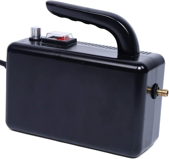 High Pressure Steam Cleaning Machine Handheld High Temperature Steam Cleaner 110V 1600W (Black)