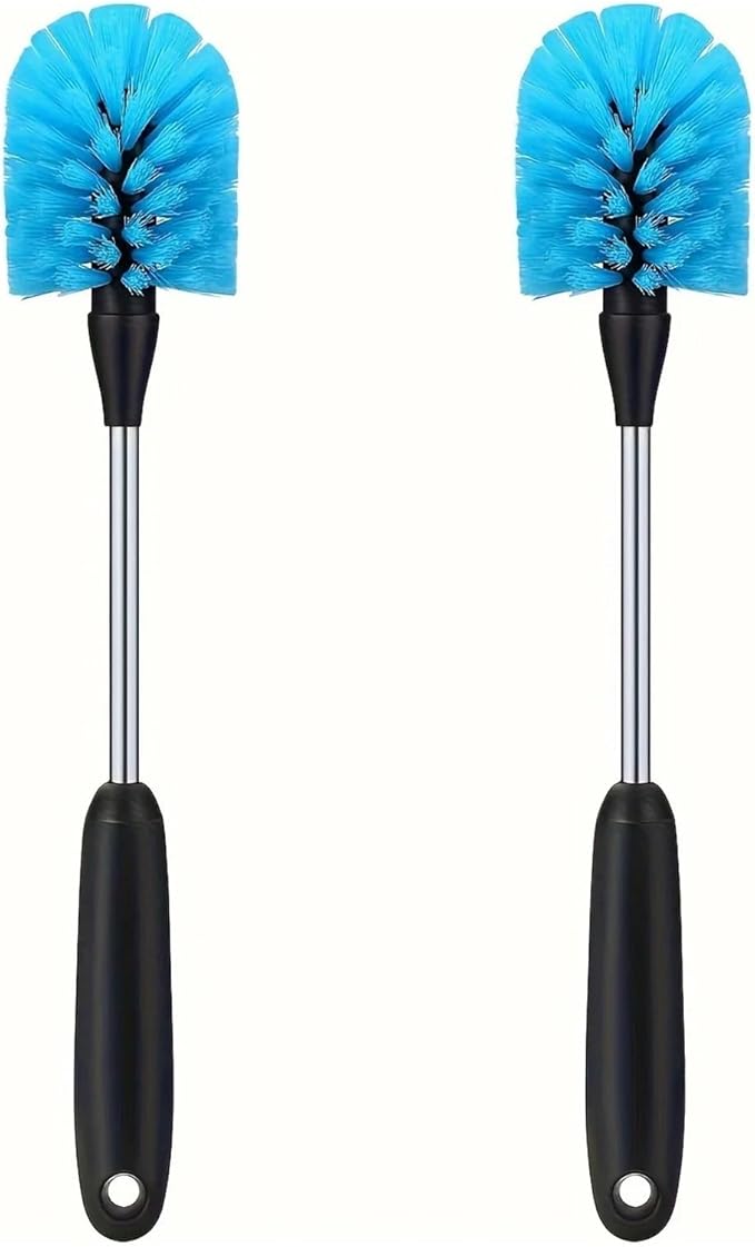 Compatible for 1PC Stainless Steel Long Handled Water Bottle Cleaning Brush