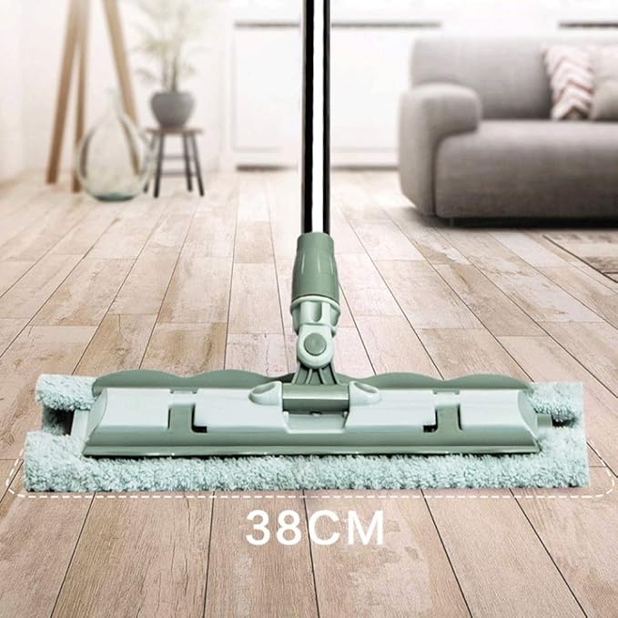 Professional Microfiber Mop for Hardwood Laminate Tile Floor Cleaning Stainless Steel Telescopic Handle