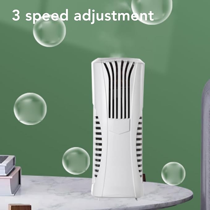 Pilipane Automatic Air Freshener Spray Dispenser Wall Mounted Fragrance Machine with 3 Adjustable Settings Intelligent Energy Saving Mode for Home Hotel Spa Gym Retail Store PP Material