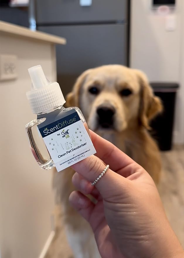 Scent Fill Clean Pet Plug in Air Freshener 4 Scented Oil Refills