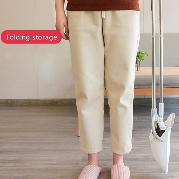 Dust Pan and BroomDustpan Cleans Combo for Home Kitchen Room Office Lobby Floor Use Upright Stand Up