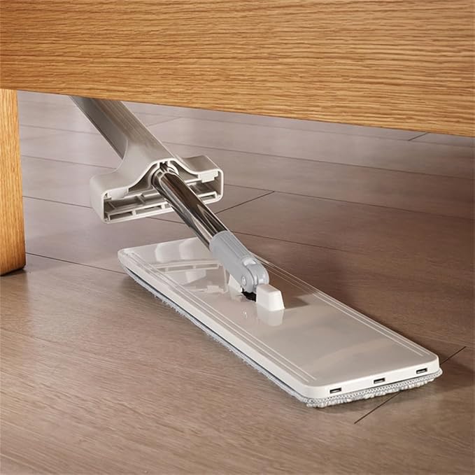 Hands Free Push Horizontal Mop Plus Large Wash and Scrape in Lazy