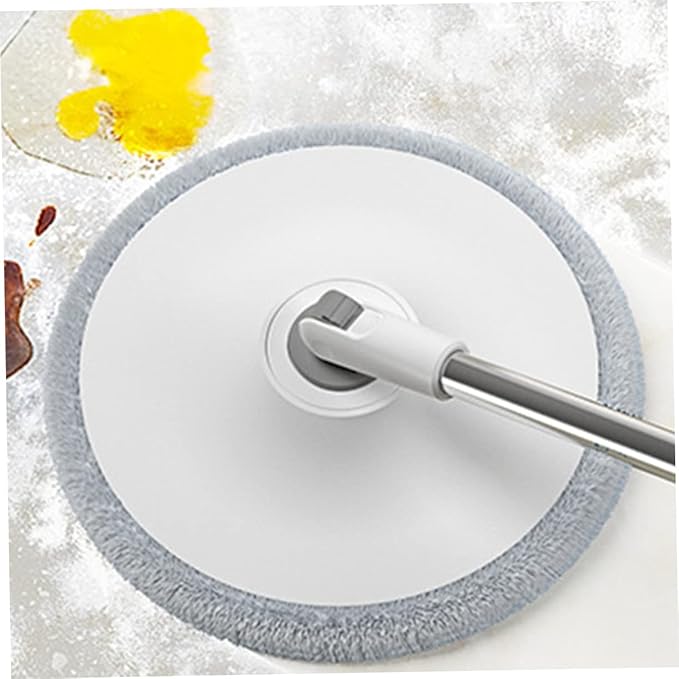Household Rotary Mop Sewage Separation Technology 360° Rotating Absorbent Mop for Efficient Floor Cleaning for Hardwood and Tile Surfaces Lazy Hand-Free Design for Easy Use
