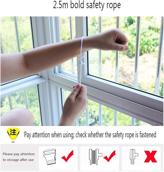 Window Cleaner Wipers The Magnetic Window Cleaner Double Side Glass Cleaner for Single Glazed Windows Fit to 3-6 mm Windows Thickness