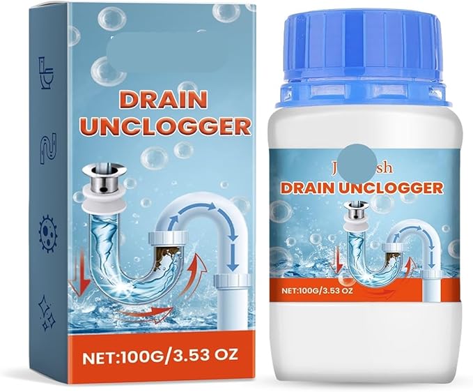 Drain Cleaner for Kitchen and Bathroom - Unclog Pipes Remove Grease &amp Odors and Keep Drains Fresh(3PCS)