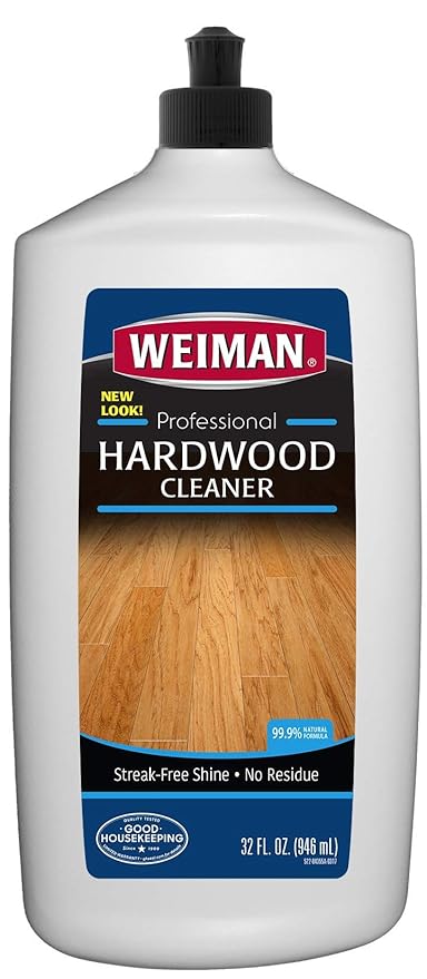 Weiman Hardwood Floor Cleaner – Surface Safe No Harsh Scent Safe for Use Around Kids and Pets Residue Free – 27 oz. Trigger