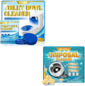 Automatic Toilet Bowl Cleaner Tablets 12-Pack and Garbage Disposal Cleaner Tablets 24-Pack