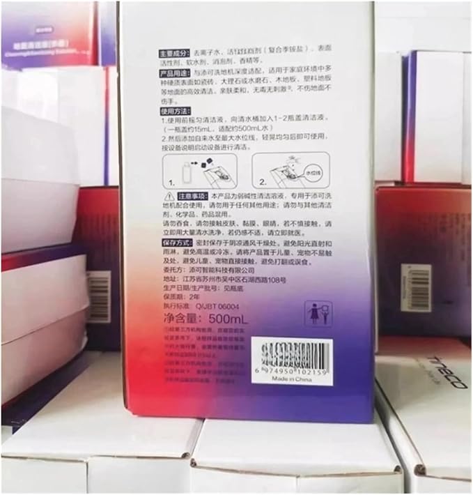 Compatible For Tineco Floor Cleaner Floor ONE S3/Compatible For IFLOOR Breeze/Floor ONE S5 Multi Surface Cleaner (Color : 500ML1)