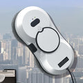 Intelligent Window Cleaning Robot Indoor and Outdoor Wet and Dry Use Remote Control Intelligent Edge Detection System Suitable for Windows Tiles Bathrooms White