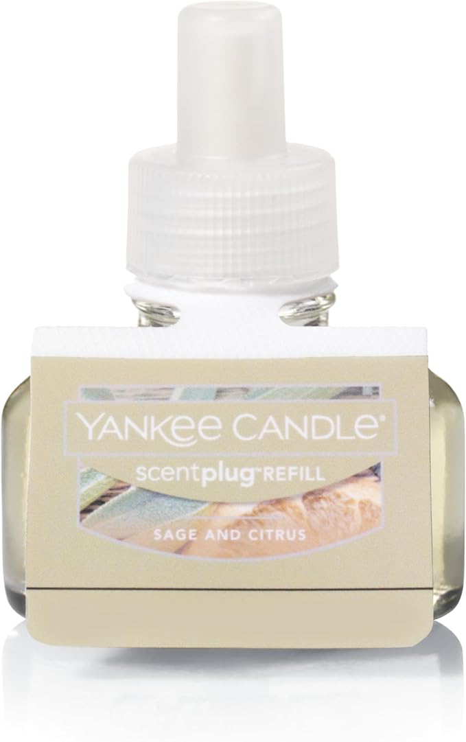 Yankee Candle ScentPlug Refill (2.5 Ounce (Pack of 4) Sage &amp Citrus)