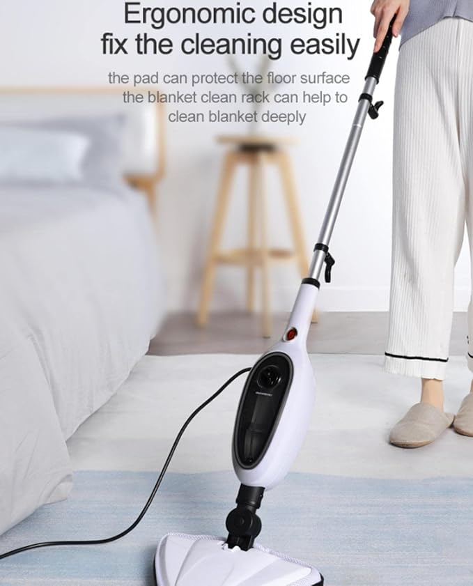 Multifunction Upright Steam Cleaner MopSteamer For Cleaning Hard Floors Carpets Bathroom Kitchen Windows Garments &amp Upholstery |
