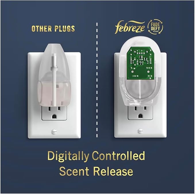 Generic F.e.b.r.e.z.e Odor-Fighting Fade Defy Plug Air Freshener (2) of 0.87 fl oz Refills-Limited Edition (Summer Berry)