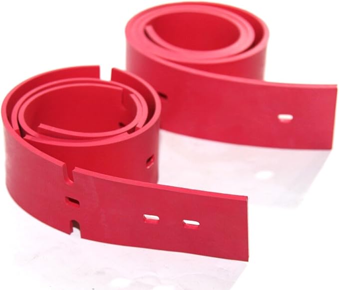 Floor Scrubber Rubber Squeegee Blade Kit (2pcs) for elife Model 300X (Squeegee 33 for 300X(MX3Z))