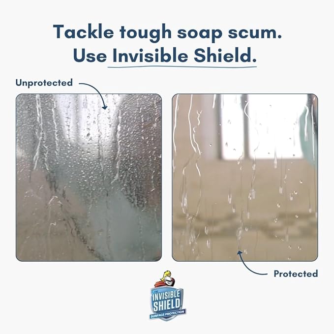 Invisible Shield Protective Glass + Surface Coating (2) &amp Water Spot and Stain Remover (1) - Restorer 3 Pack - 10 oz